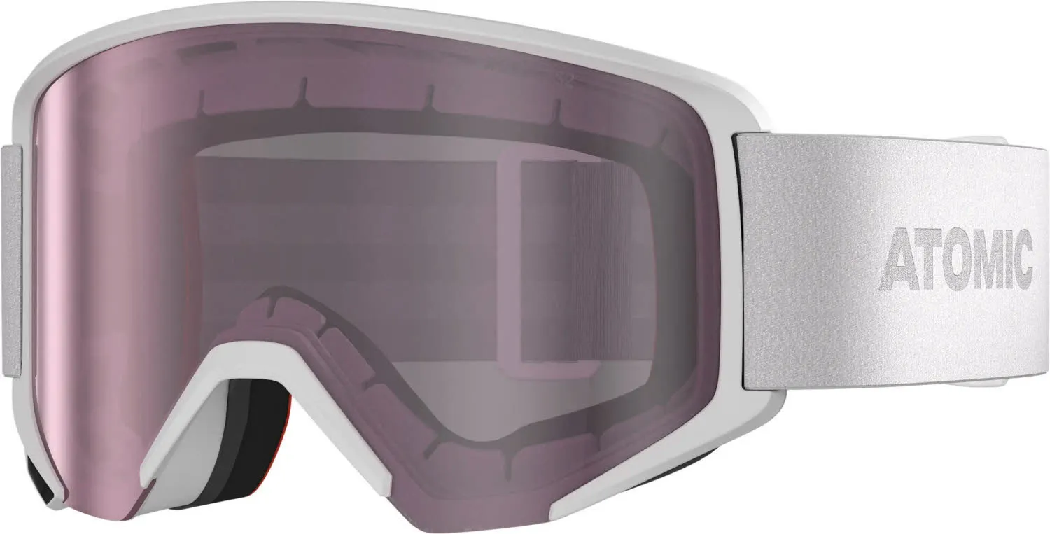 Atomic SAVOR L Unisex Skibrille Snowboardbrille weiß