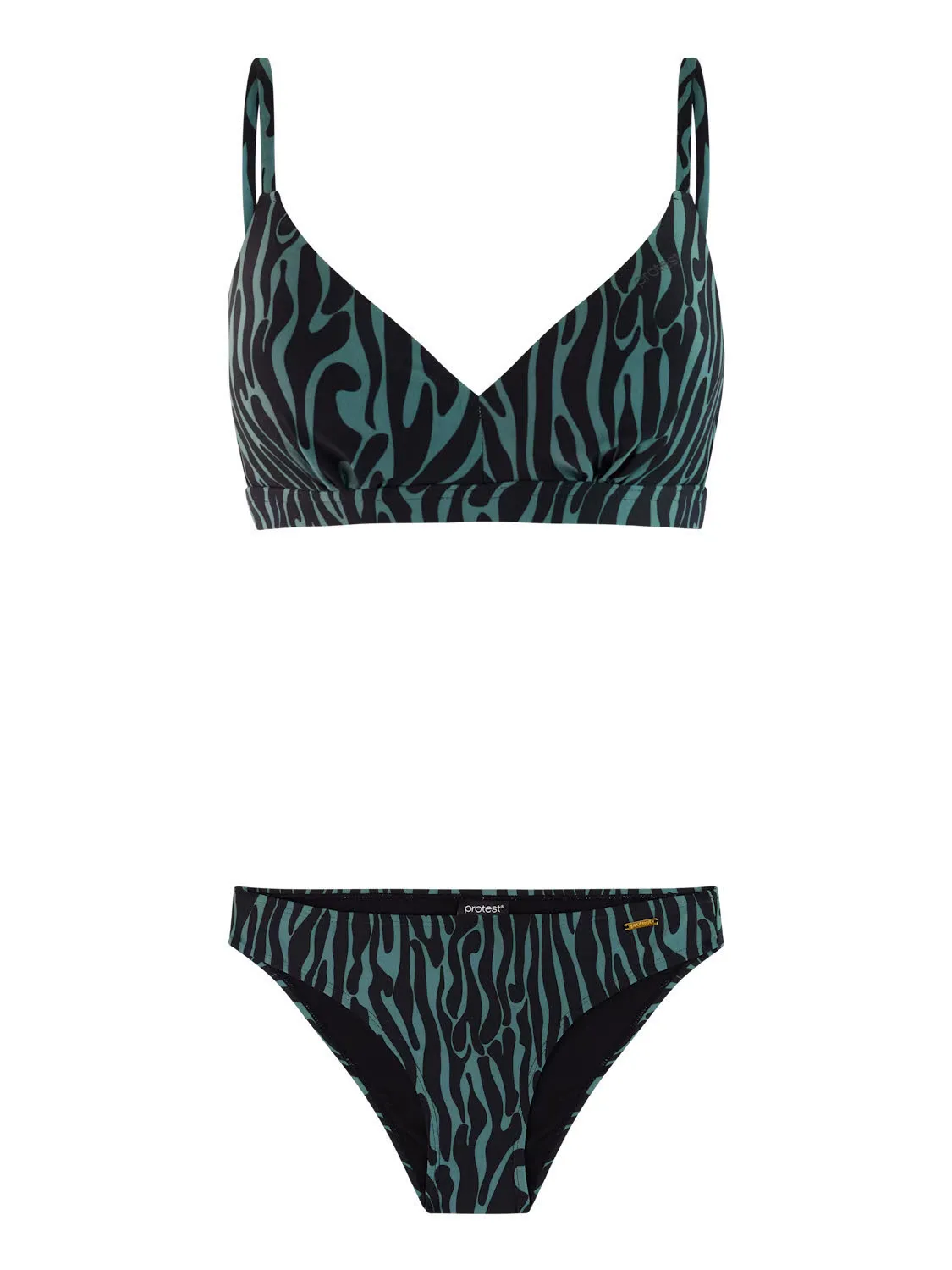 Protest PRTErrori Damen Bikini-Set laurel green