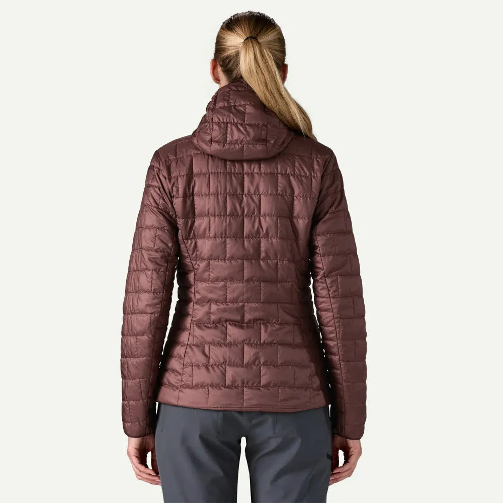 Women Nano Puff Hoody Jacke Damen rot