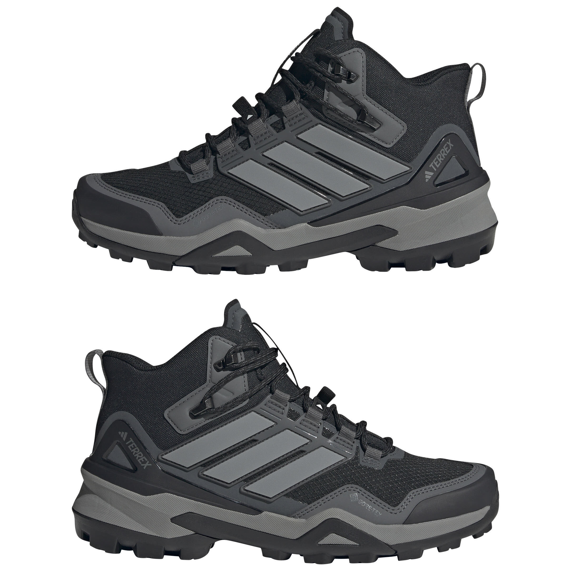 adidas TERREX SKYCHASER MID GTX W Damen Wanderschuhe Trekkingschuhe Mid schwarz
