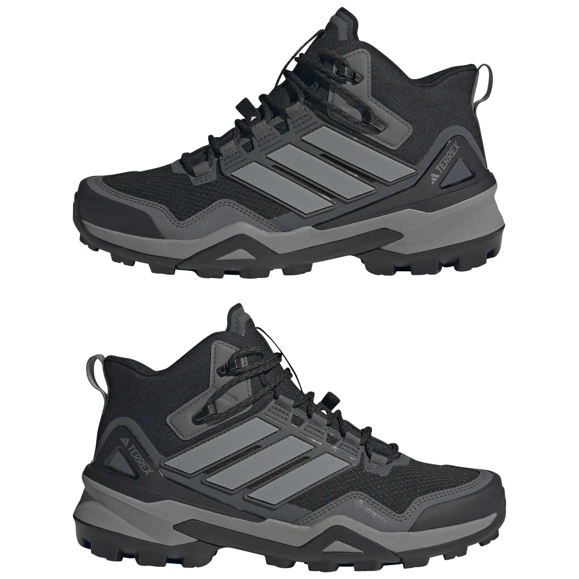 adidas TERREX SKYCHASER MID GTX W Damen Wanderschuhe Trekkingschuhe Mid schwarz