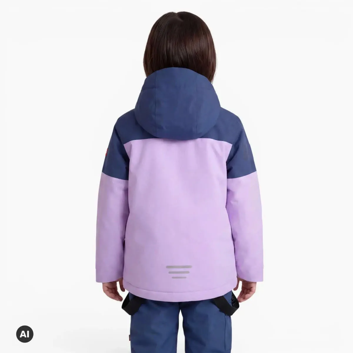 Trollkids Eikedalen Jacket Kinder Mädchen Skijacke Snowboardjacke wasserdicht mit Kapuze lila