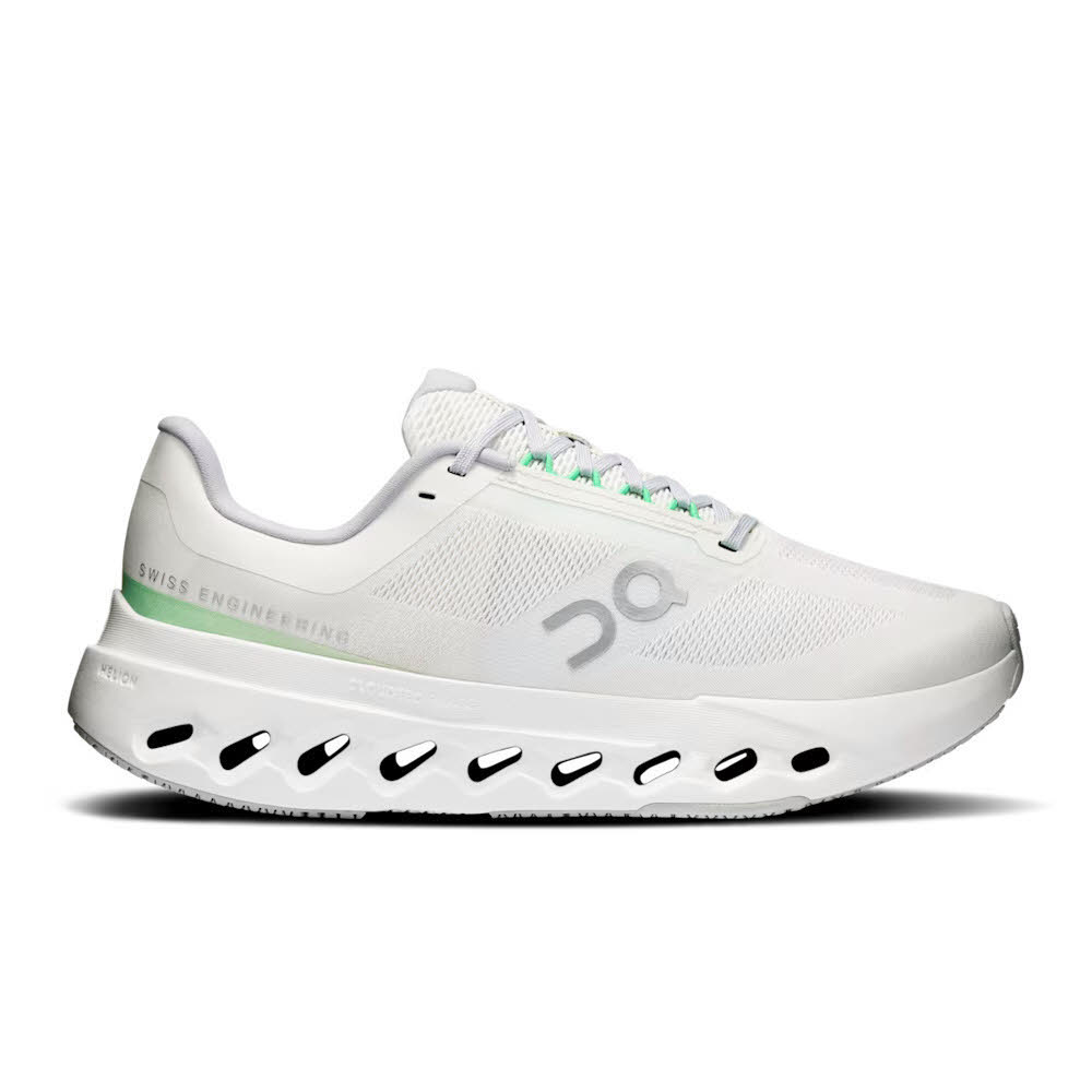 ON Cloudsurfer Next Damen Laufschuhe Joggingschuhe weiß grün