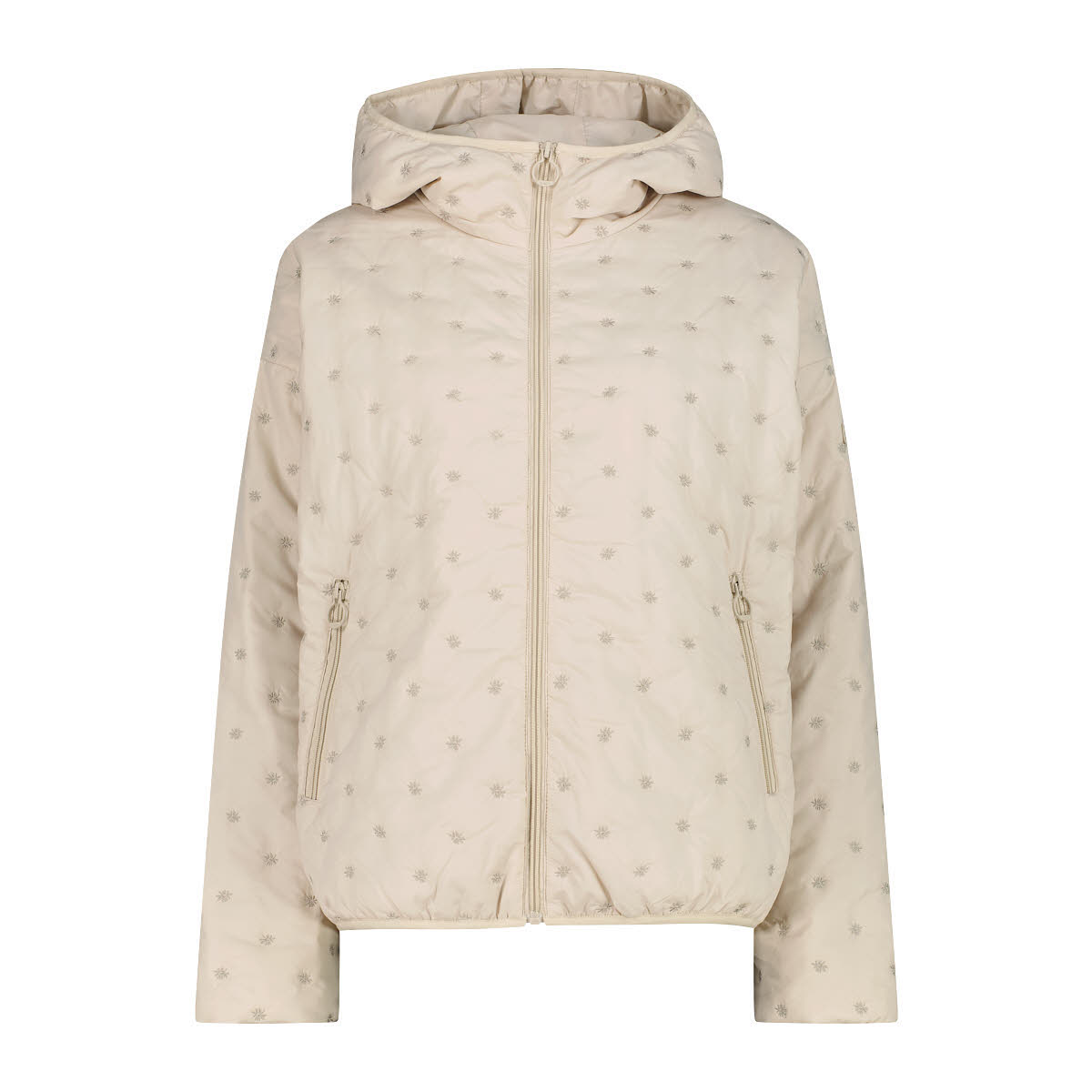 CMP JACKET FIX HOOD Damen Outdoorjacke Daunenjacke cream
