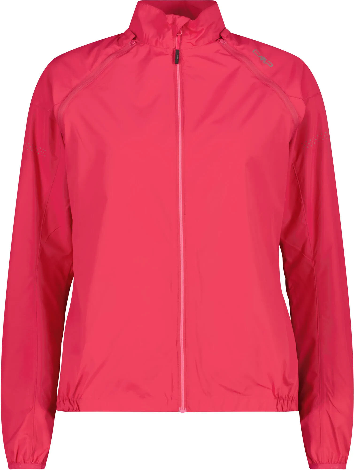 CMP Windschutzjacke Damen mit abnehmbaren Ärmeln magenta