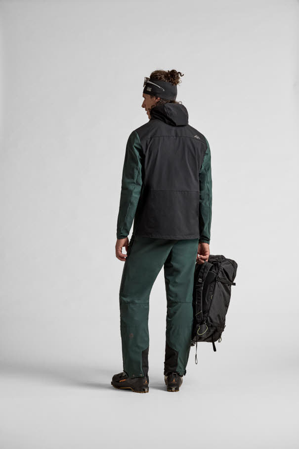 MALOJA HE JACKE SpondaM.Herren Softshell grün/ mountain pine multi