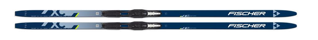 Fischer SUMMIT CROWN BLUE EF MOUNTED Langlaufski Schuppenski blau