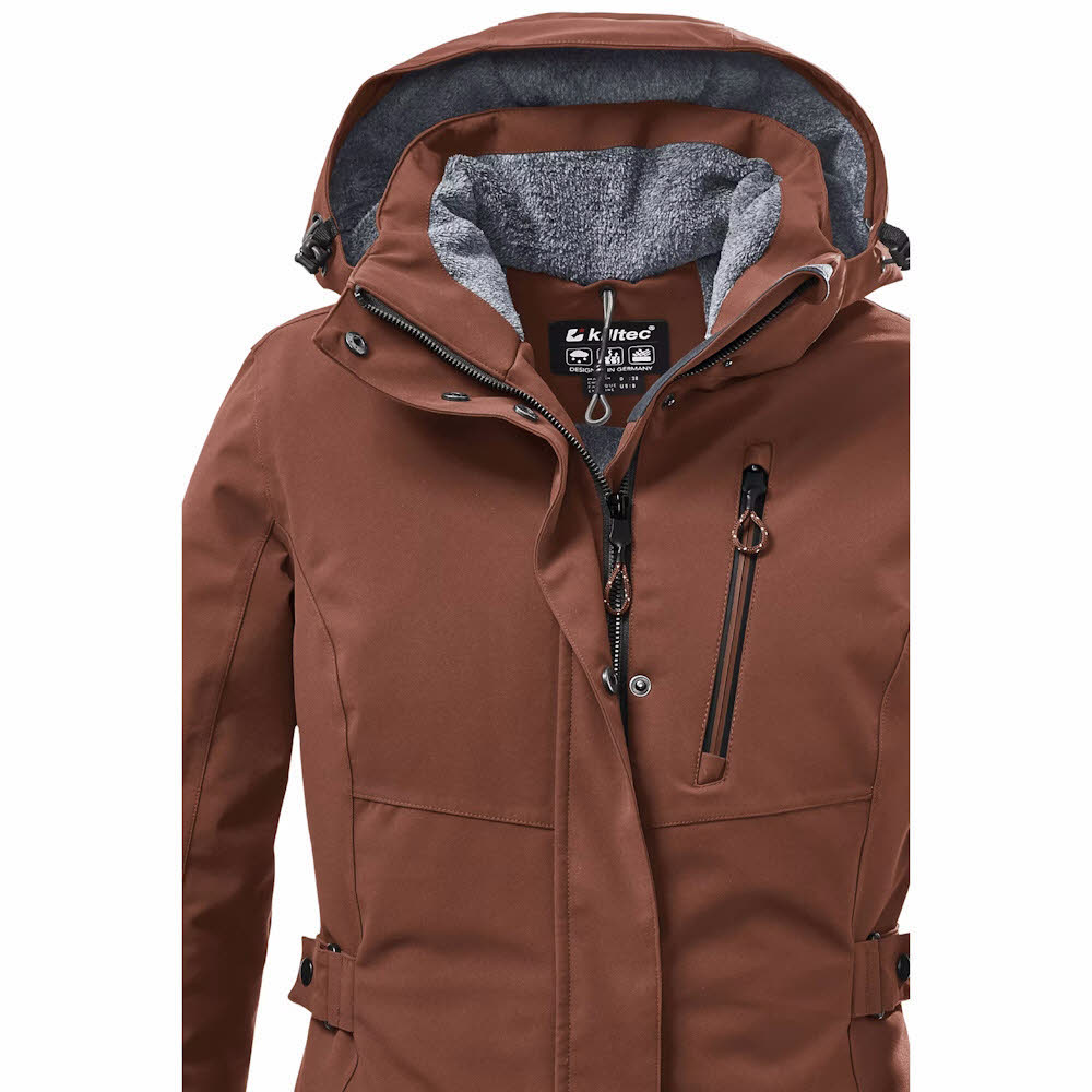 Killtec Parka KOW 165 WMN PRK Damen Parka Freizeitmantel braun