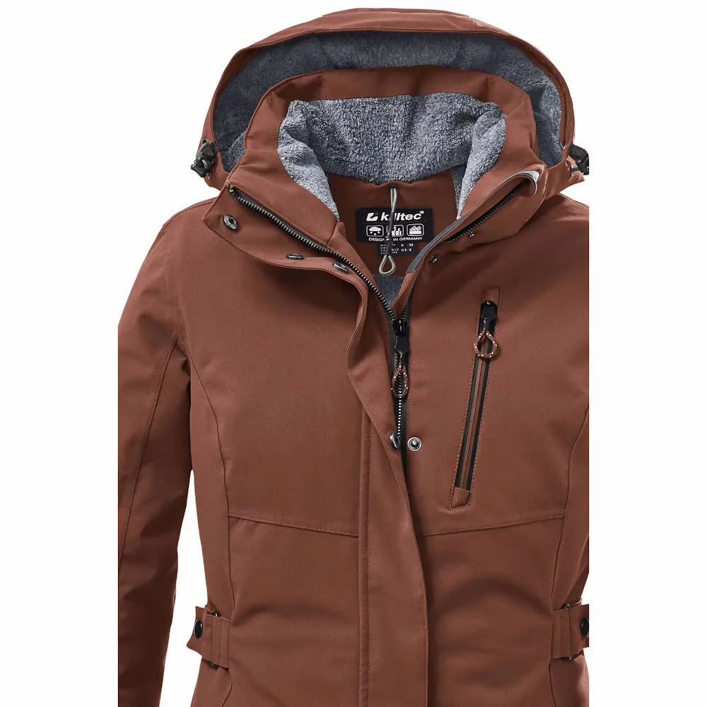 Killtec Parka KOW 165 WMN PRK Damen Parka Freizeitmantel braun