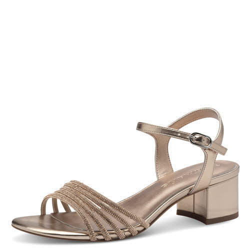 Tamaris Damen Sandalette Sandale ROSE GLAM rose