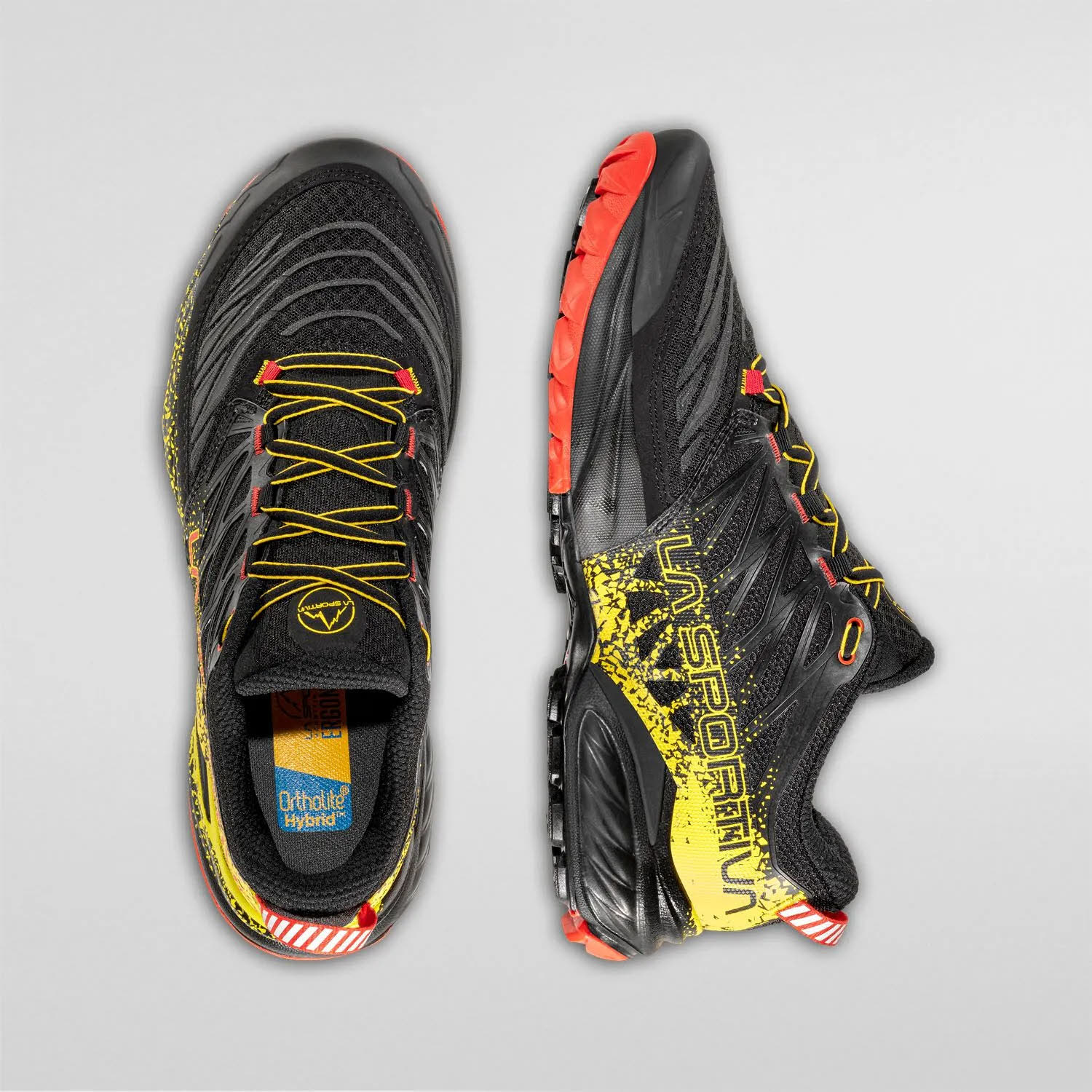 La Sportiva Akasha II Herren Laufschuhe Joggingschuhe schwarz/gelb