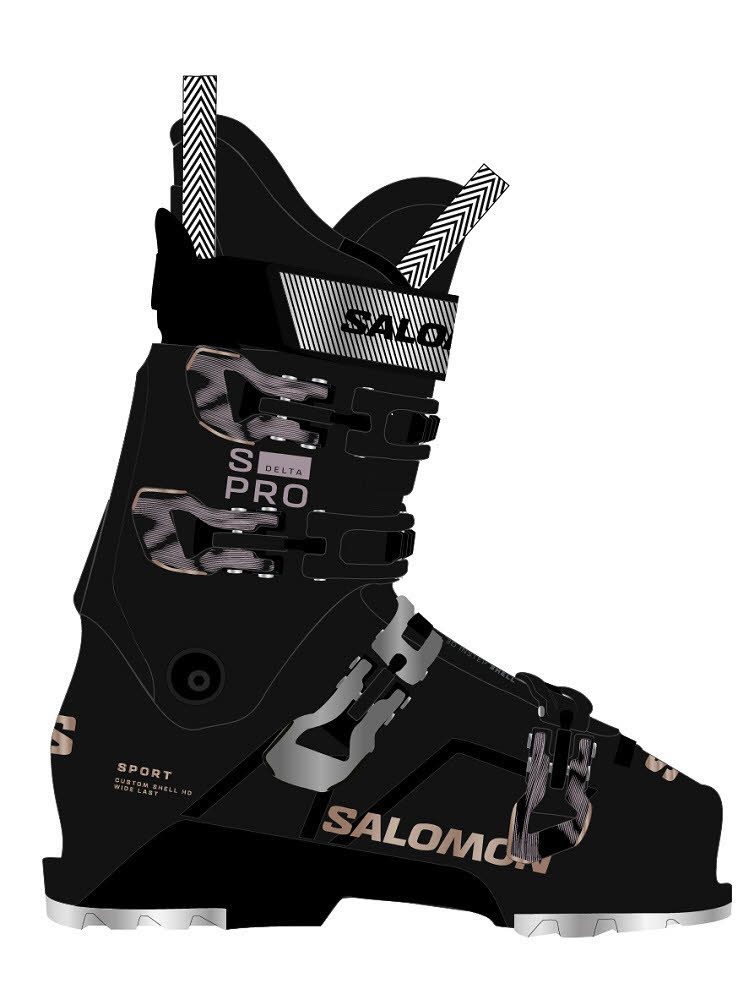 Salomon S/PRO DELTA SPORT 90W HV Damen Skischuhe Ski Boots schwarz