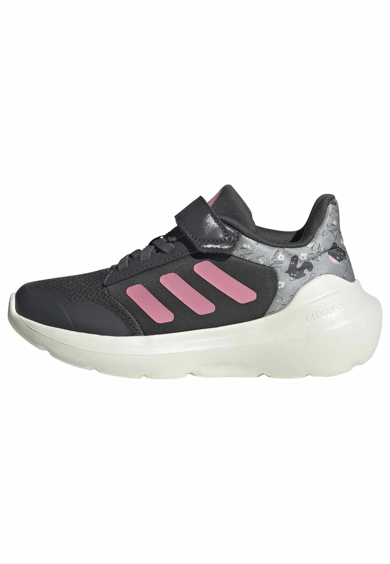 adidas Tensaur Run 3.0 EL Mädchen Sneaker Freizeitschuhe grau/weiß/pink