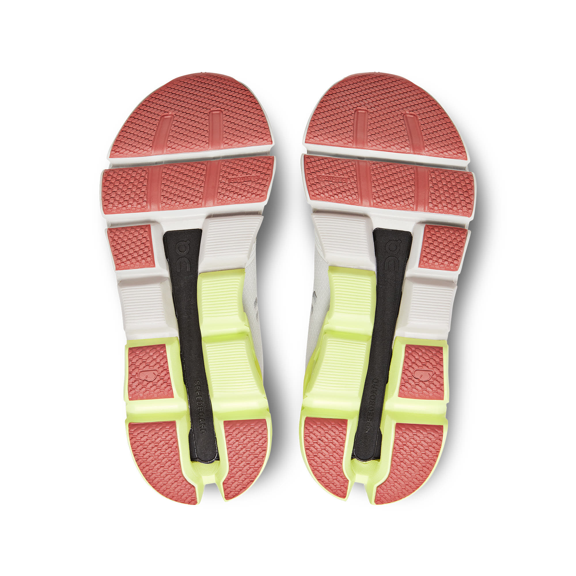 ON Cloudflyer 4 Damen Joggingschuhe Laufschuhe weiß
