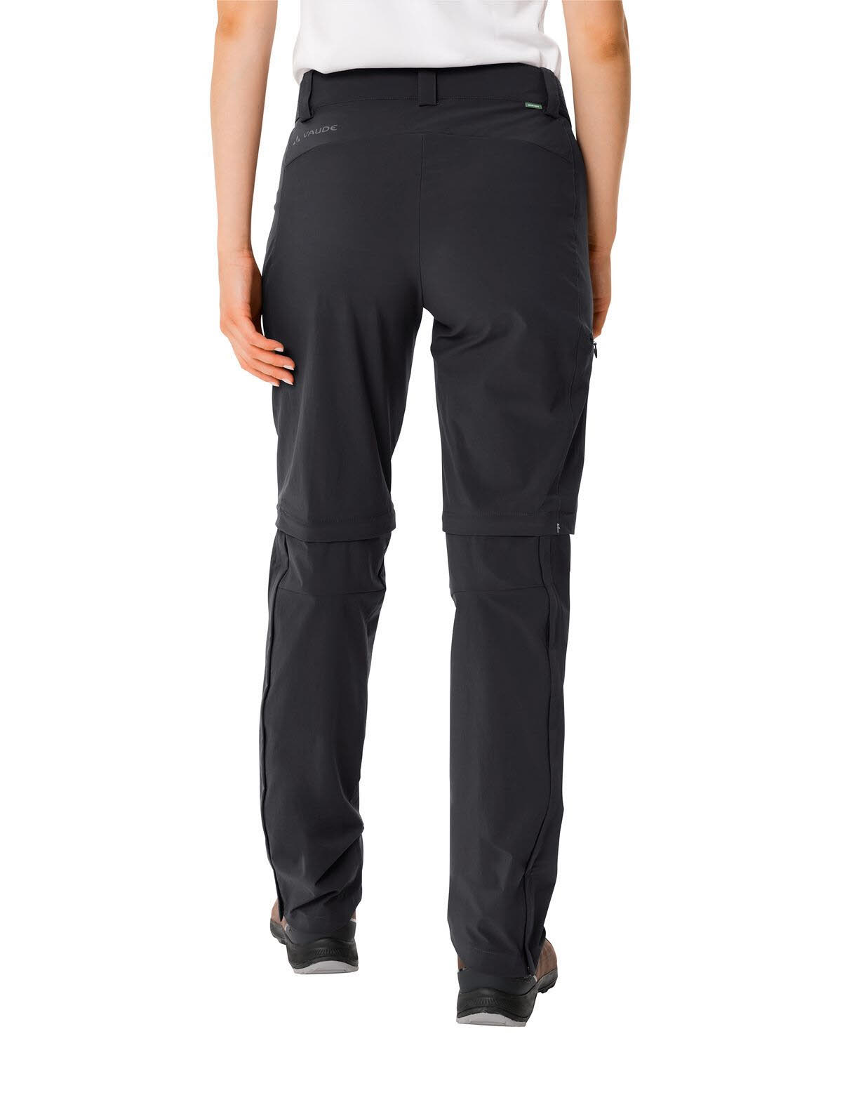 Vaude Wo Farley Stretch ZO T-Zip Pants II Damen Wanderhose Trekkinghose schwarz