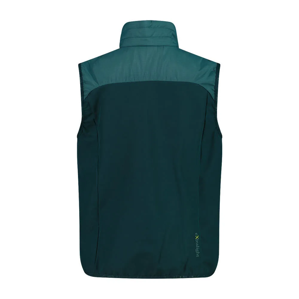 CMP KID HYBRID VEST Kinder Daunenweste ärmellos lichen