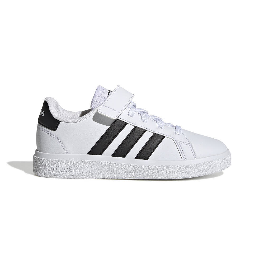 adidas GRAND COURT 2.0 EL K Kinder Sneaker Low Sportschuhe weiß