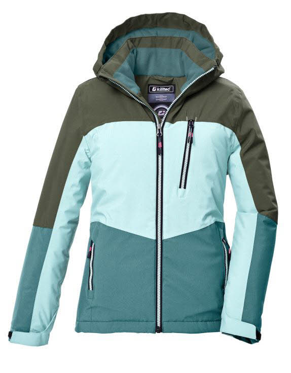 Killtec KOW 354 Mädchen Skijacke Kapuzenjacke Winterjacke blau