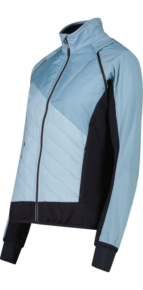 CMP WOMAN JACKET WITH DETACHABLE SLEEVE Damen Winterjacke abnehmbare Ärmel blau