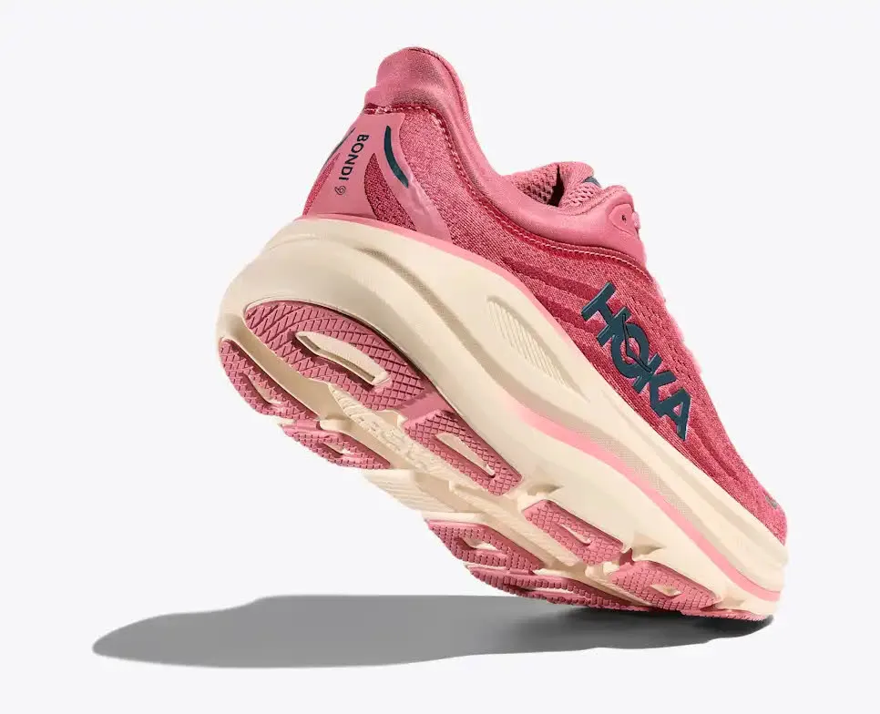 Hoka Bondi 9 Laufschuh Damen lingonberry / cranberry