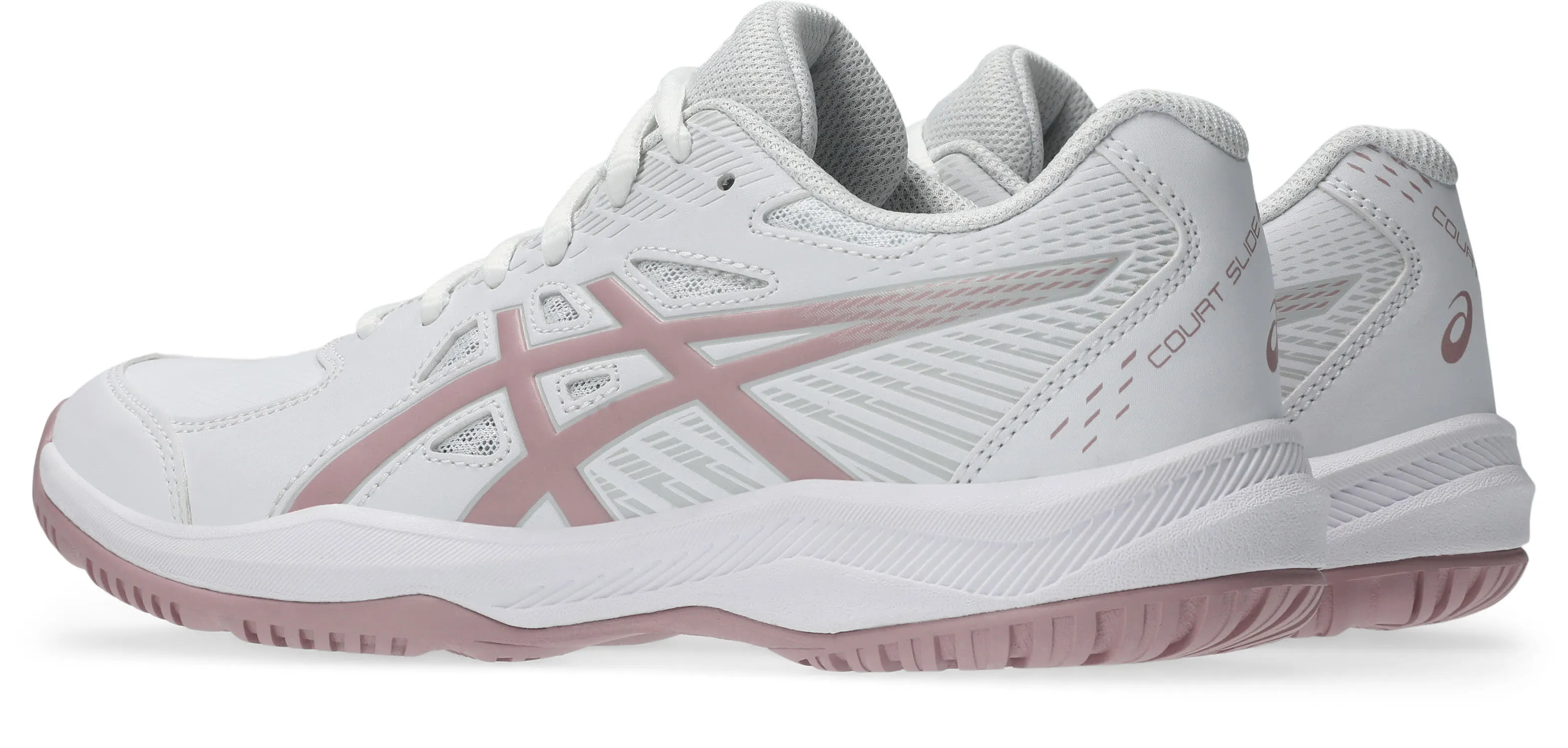 Asics Court Slide 4 Damen Tennisschuhe white/morganite