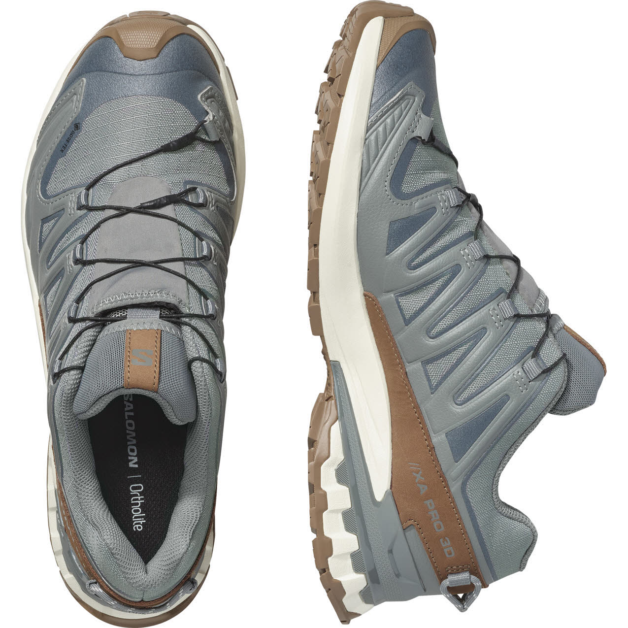Salomon XA PRO 3D V9 GTX LIFELONG M Herren Trailrunningschuhe Laufschuhe grau