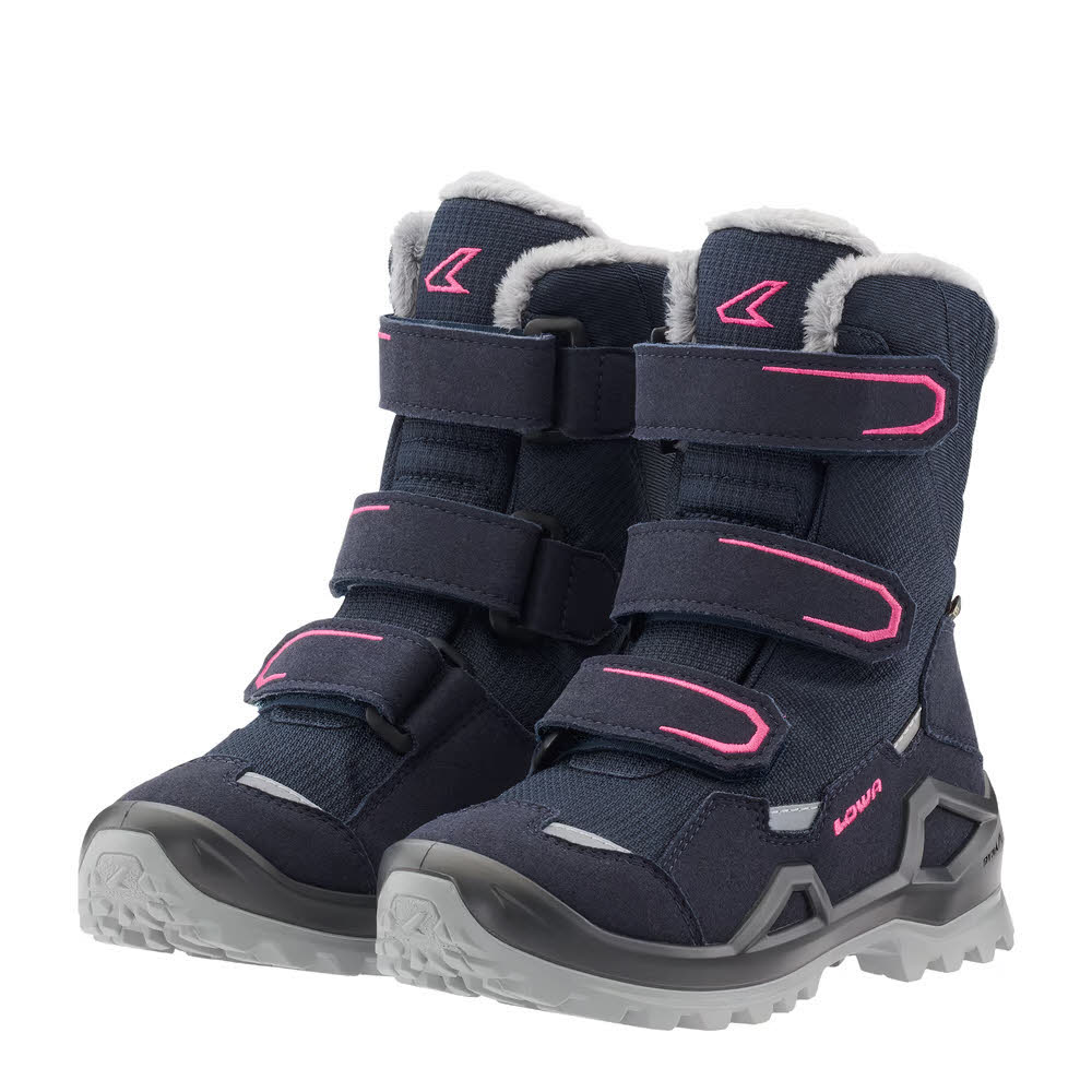 Lowa MILO EVO GTX HI JR Mädchen Winterstiefel Winterschuh blau