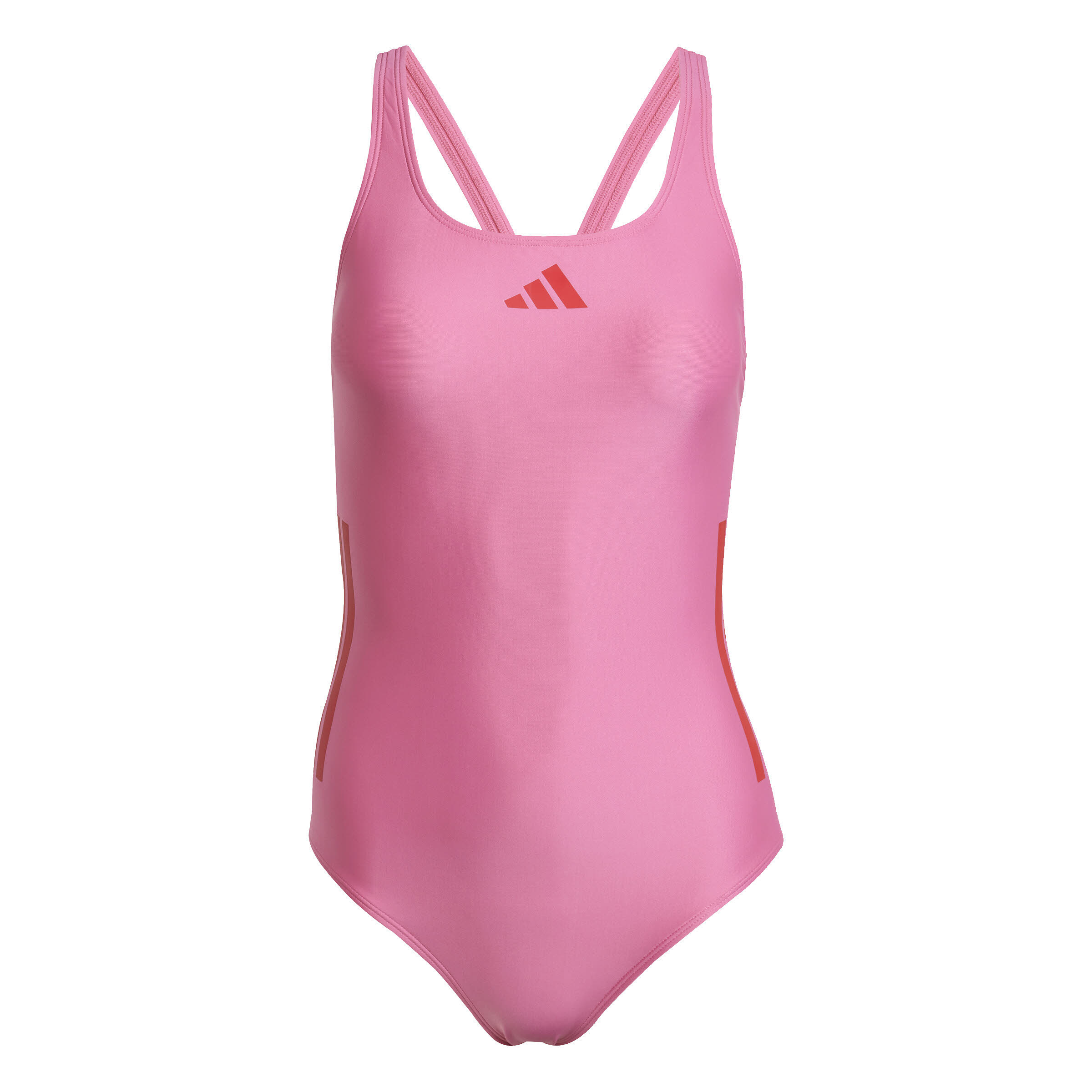 adidas 3-Streifen C-Back Badeanzug Damen pink