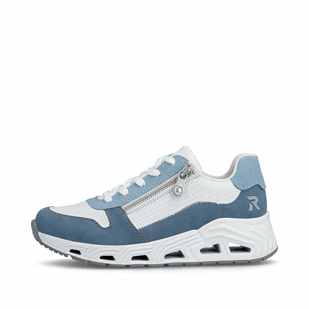 Rieker Damen Sneaker low blau