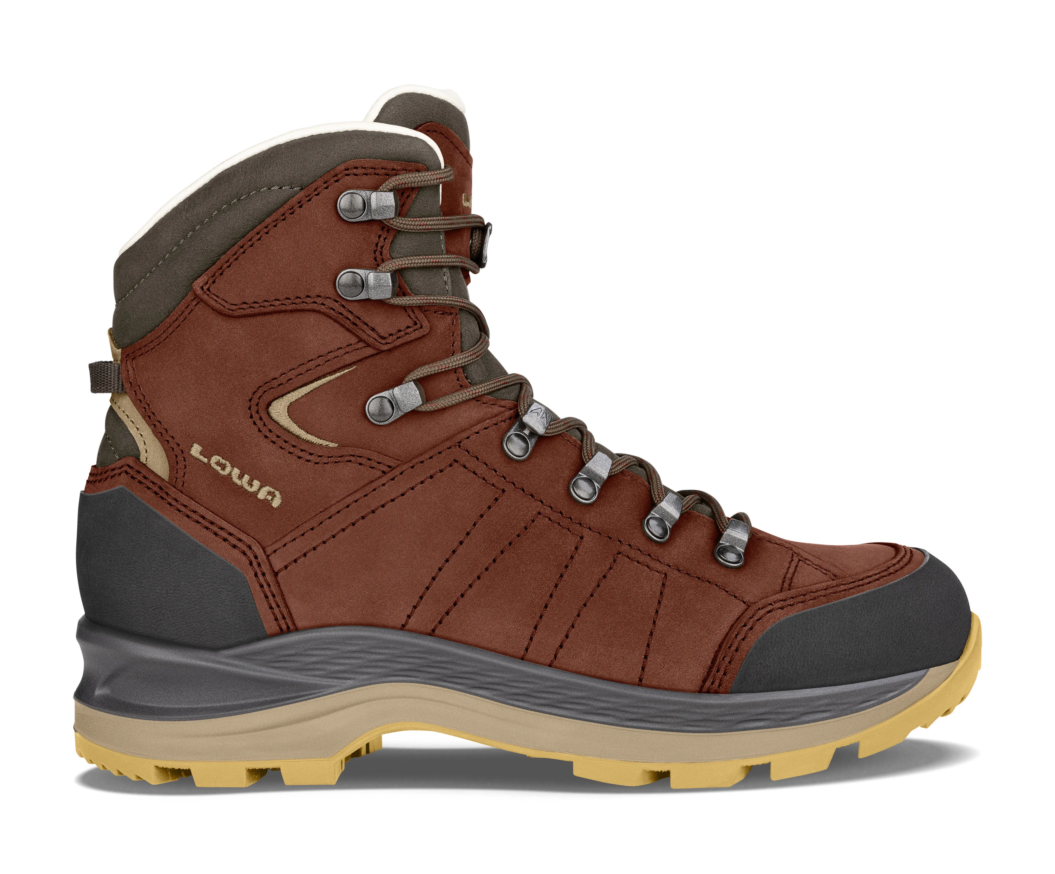 Lowa Lady Sport LL Damen Trekkingschuhe Wanderschuhe rot