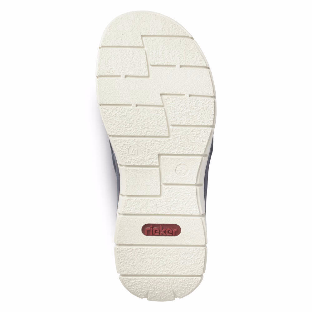 Rieker Pantolette Herren Hausschuhe blau