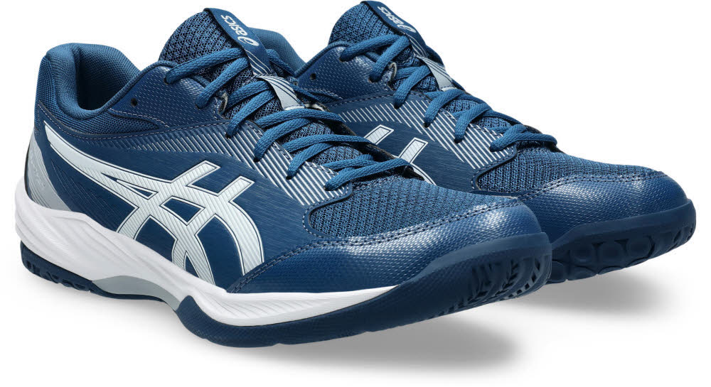 Asics GEL-TASK 4 Herren Hallenschuhe Sportschuhe mako blue/white