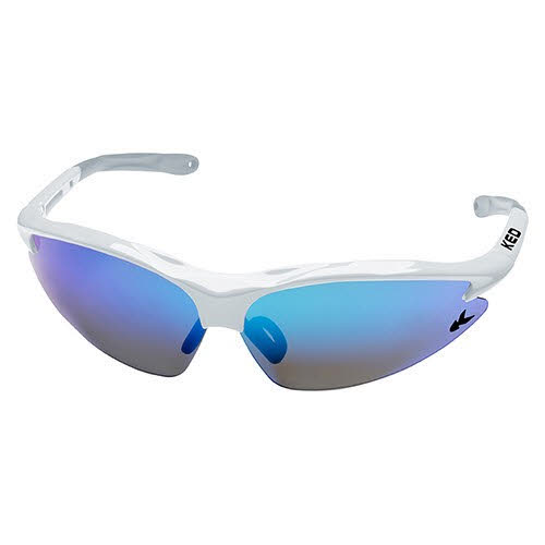 KED JACKAL NXT Unisex Fahrradbrille Sport Sonnenbrille white