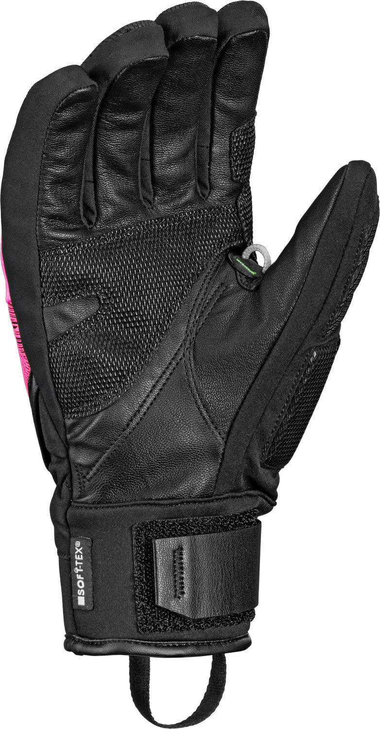 Leki WCR Core TR Unisex Skihandschuhe Fingerlinge schwarz/pink