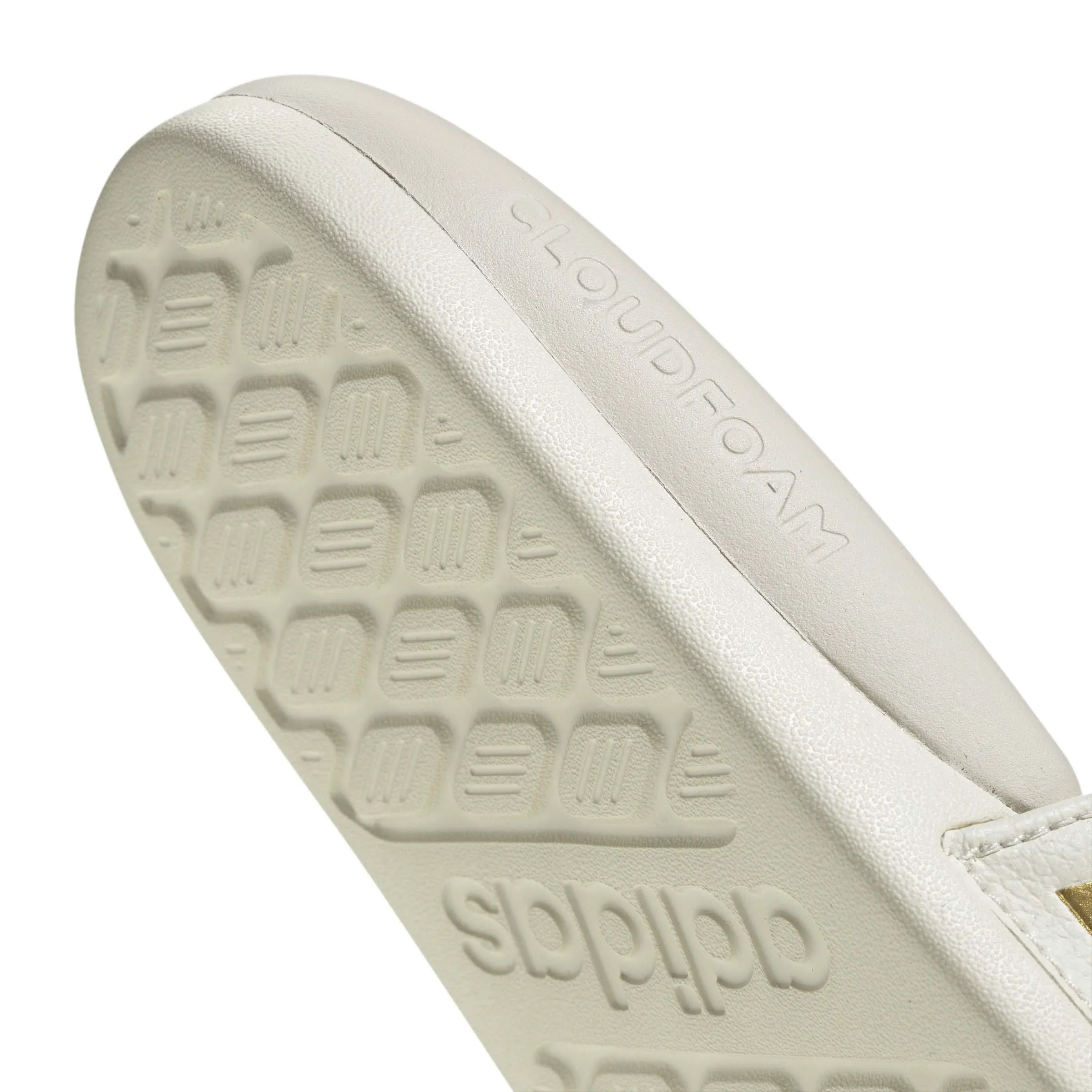 adidas ADILETTE COMFORT 2.0 Damen Badelatschen weiß/gold