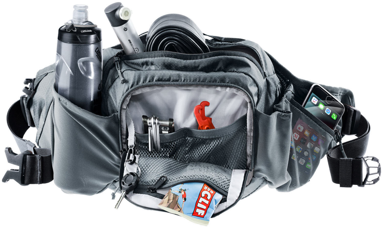 Deuter PULSE 5 Unisex Bauchtaschen Hüftgurttasche graphite