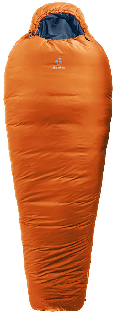 Deuter Orbit -5° Unisex Kunstfaserschlafsack Schlafsack Camping Zeltausrüstung chestnut/ink
