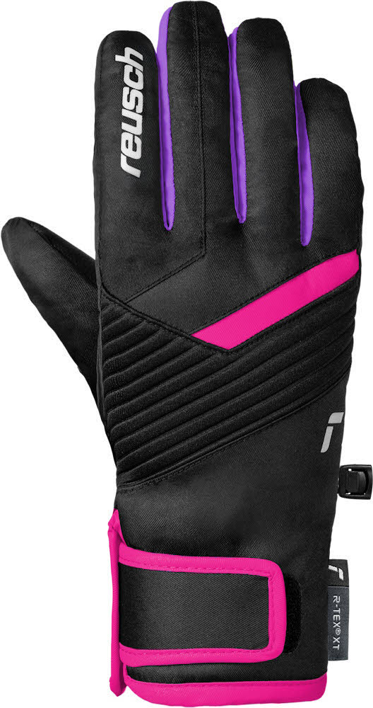 Reusch Dan R-TEX® XT Junior Mädchen Skihandschuhe Snowboardhandschuhe schwarz/pink