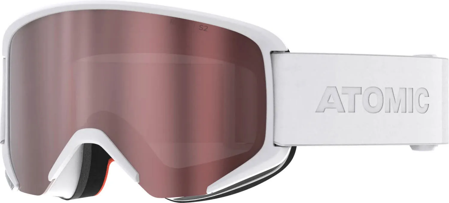 Atomic SAVOR M Unisex Skibrille Snowboardbrille weiß