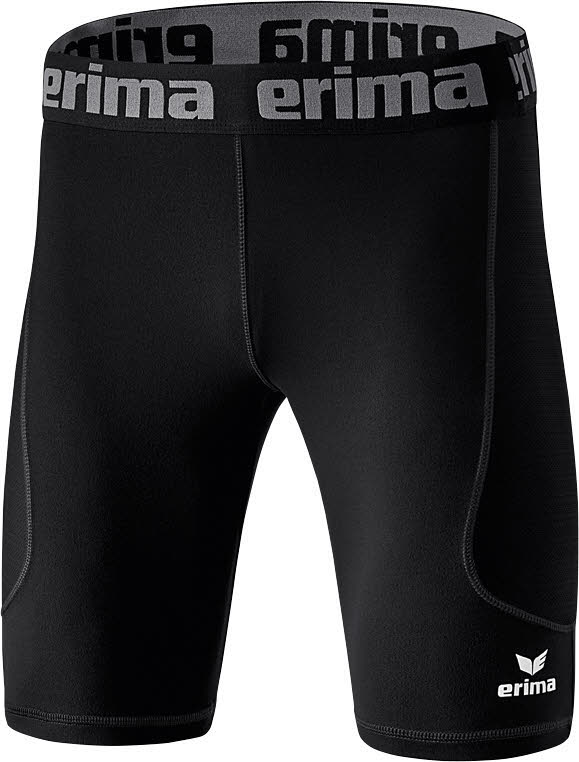erima ELEMENTAL tight short Herren Trainingsshorts Sportshorts schwarz NEU
