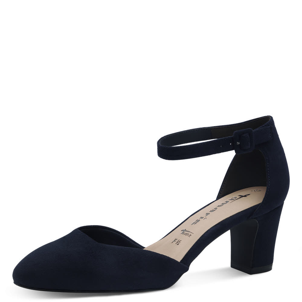 Tamaris Damen Pumps Absatzschuhe Modeschuhe dunkelblau
