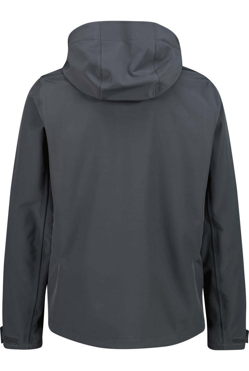 CMP MAN JACKET ZIP HOOD Herren Softshelljacke Windjacke blau