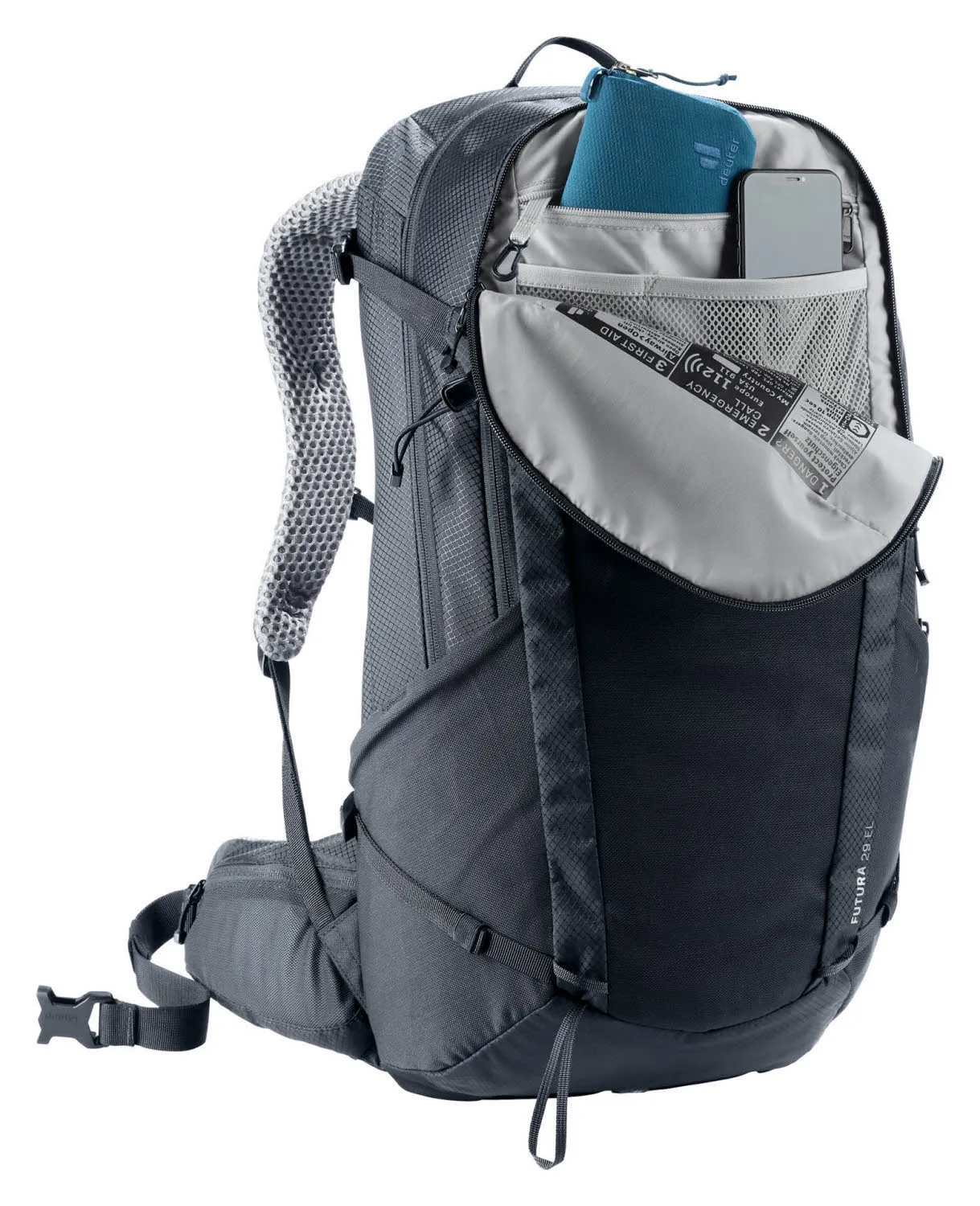 Deuter Futura 29 EL Wanderrucksack Trekkingrucksack schwarz