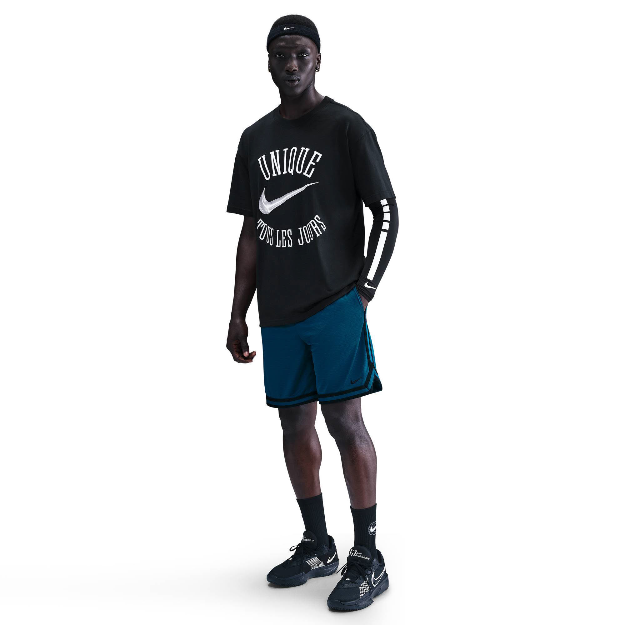Nike DNA Men"s Dri-FIT Herren Sportshorts Basketballhose blau