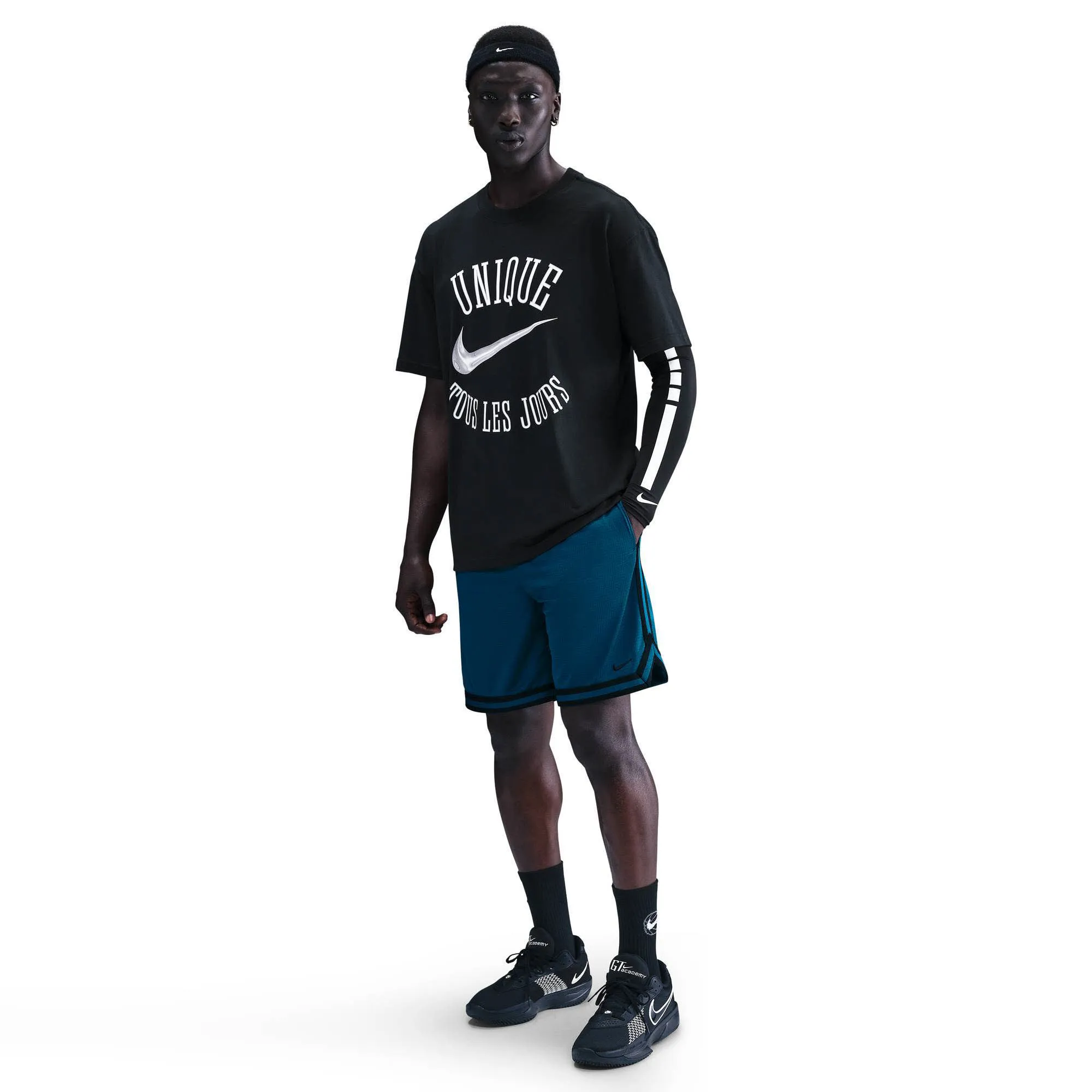 Nike DNA Men"s Dri-FIT Herren Sportshorts Basketballhose blau