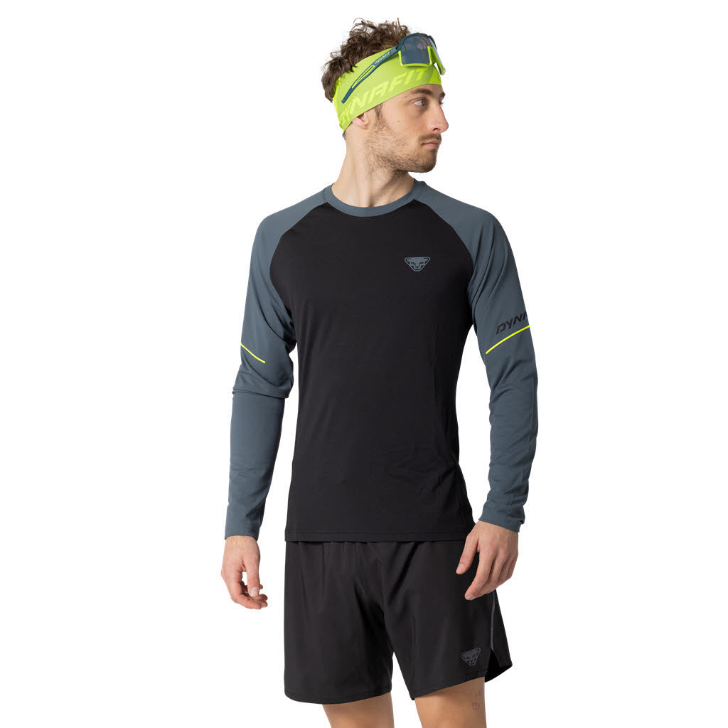 Dynafit Alpine Pro Herren Longsleeve Laufshirt schwarz