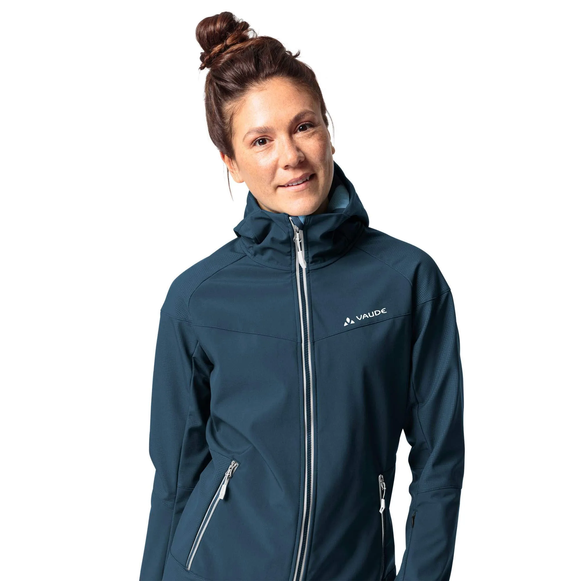 Vaude All Year Elope Damen Softshelljack blau