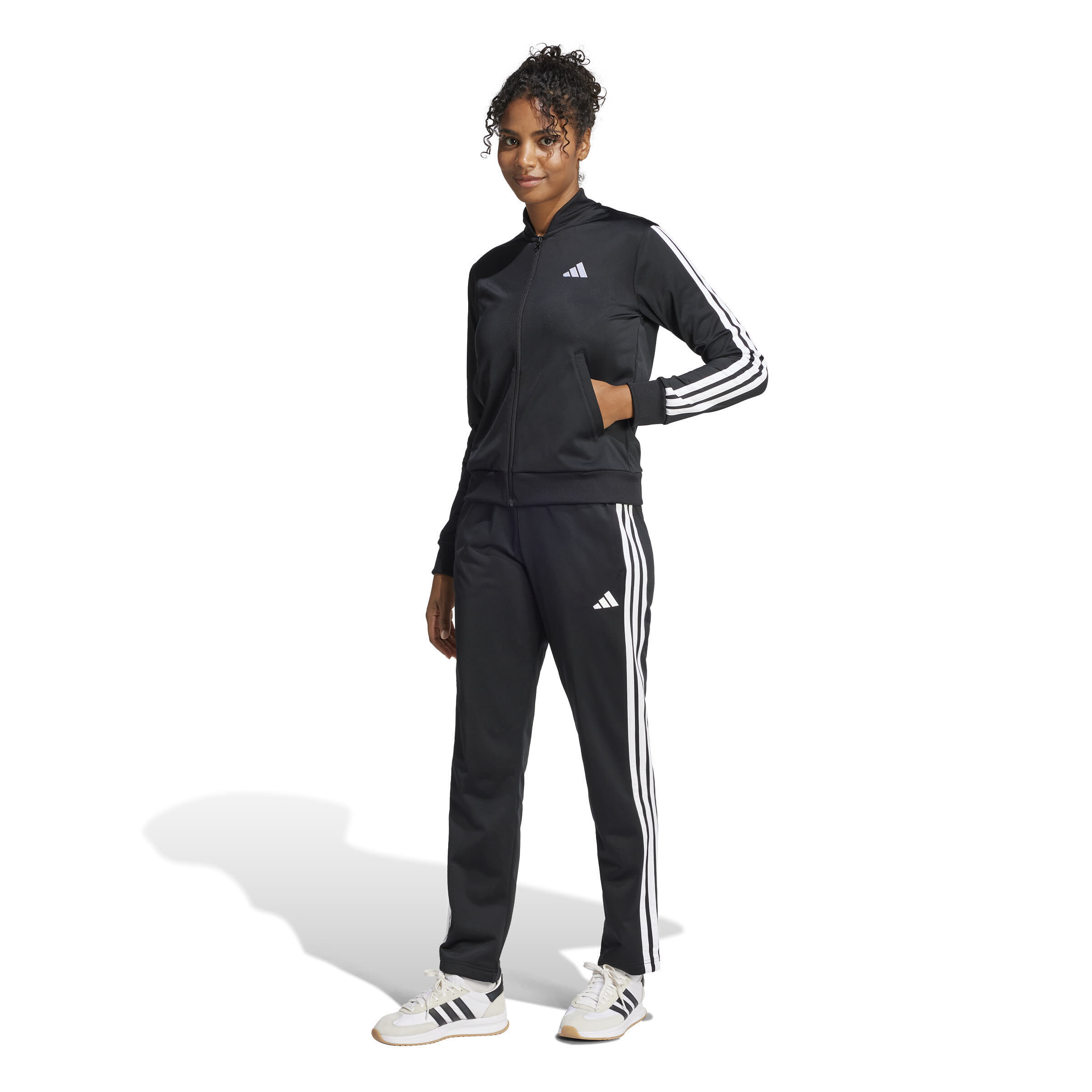 Adidas Dayready Trainingsanzug Damen schwarz