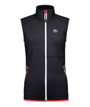 Ortovox Fleece Vest W Damen Weste ärmellose Fleeceweste Merino Outdoor schwarz NEu