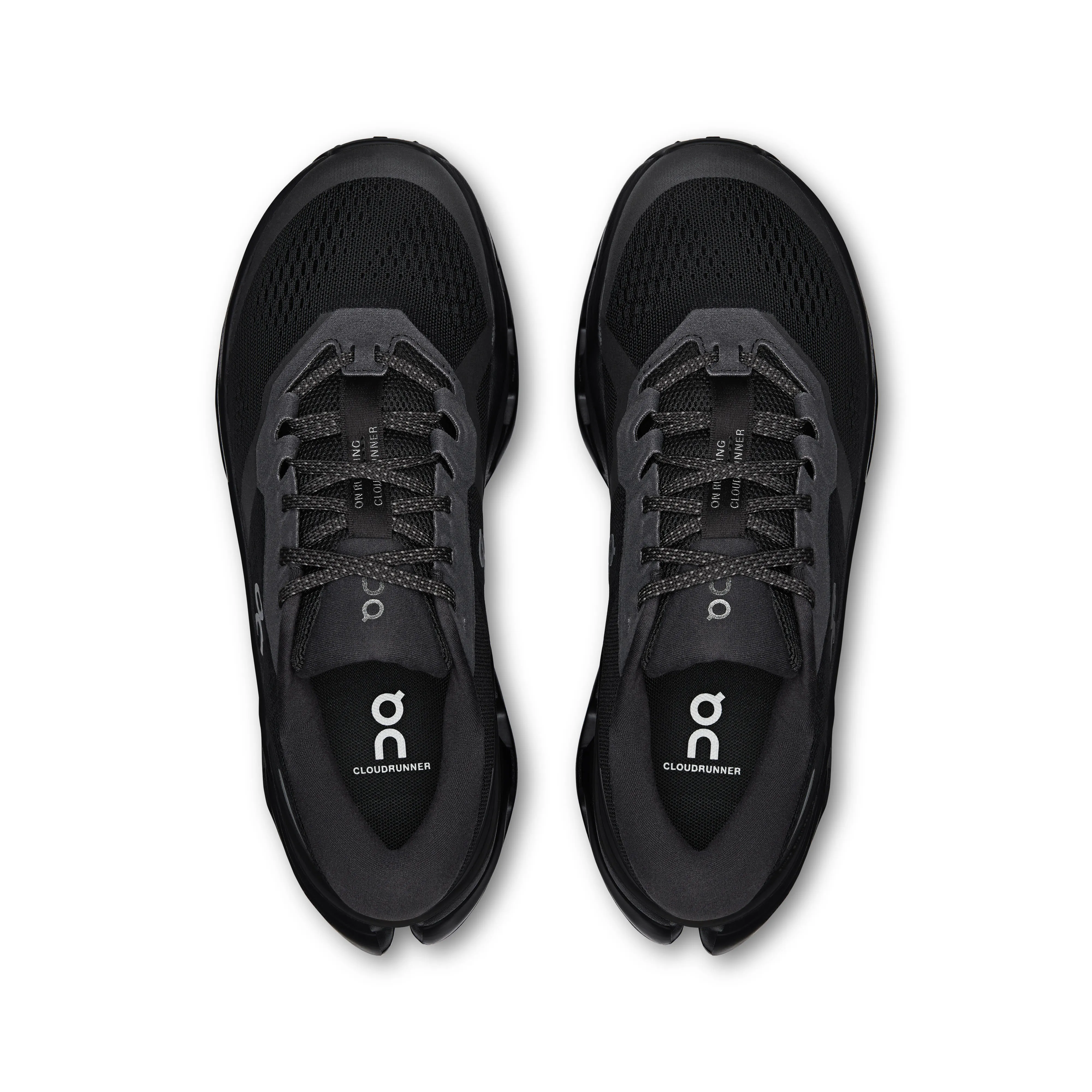 ON CLOUDRUNNER 3 WIDE Herren Laufschuhe Joggingschuhe black/black